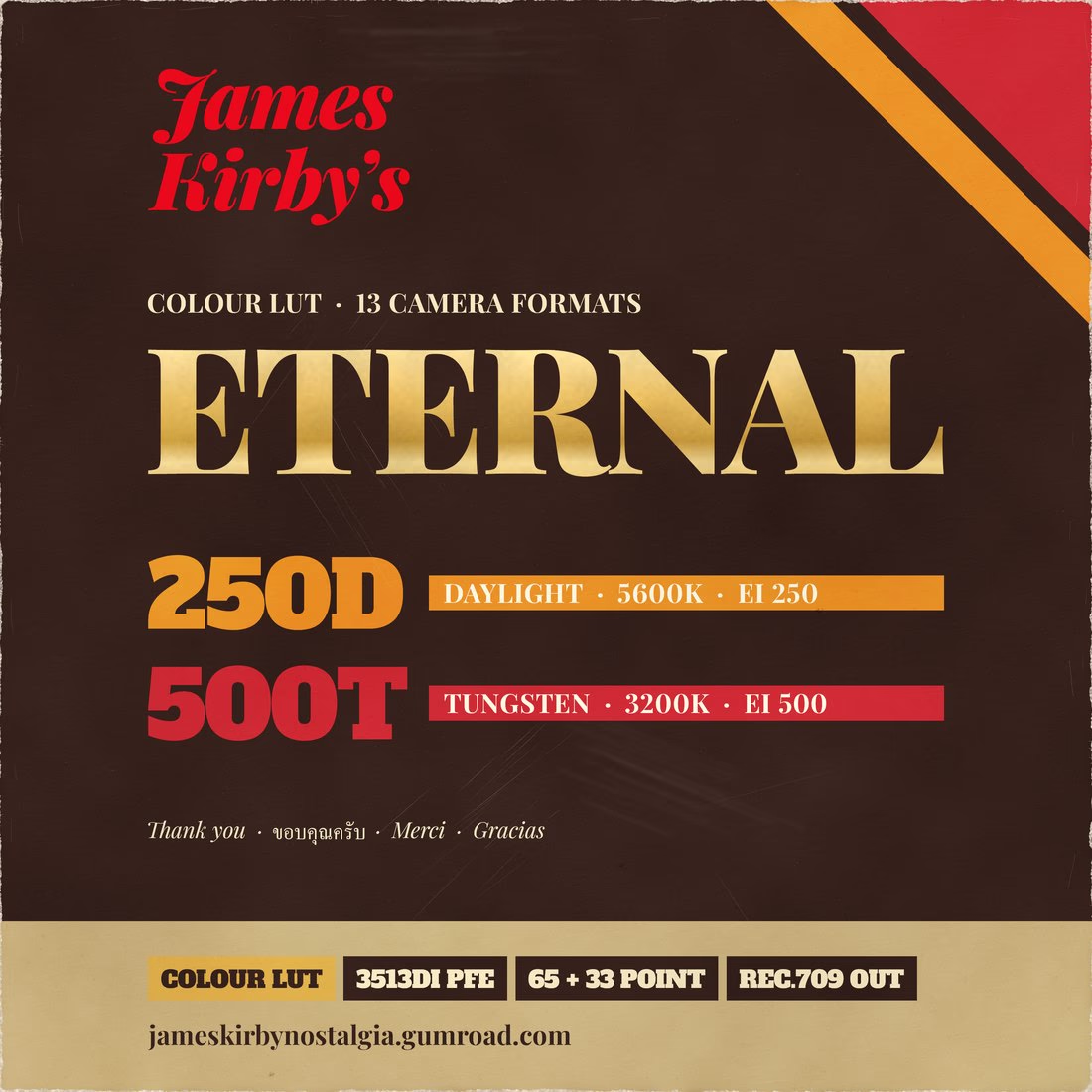 James Kirby's ETERNAL Vol. 02 | Colour LUT